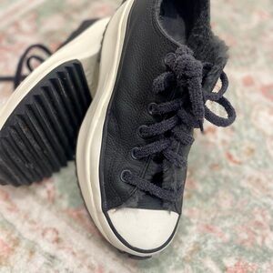 Rare leather Converse! Size 8.5